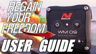 Minelab WM 09 Wireless module HOW to Pair | Features & headphones used