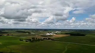 Luxemburg and Pembine Arial view (peaceful meditation)