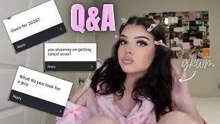 JUICY Q&A *ANSWERING YOUR QUESTIONS* | grwm