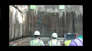 Tunnel breakthrough mumbai navi#tbm machine#MMRCproject#tunnelengineering#viralvideo#dmrc#subscribe🙏
