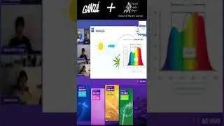 O espectro de Luz que a planta utiliza para crescer #shorts