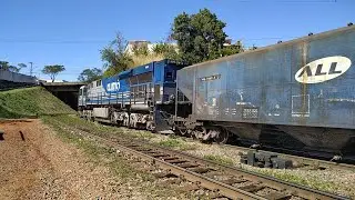 Trem partindo de Apucarana para Curitiba PR