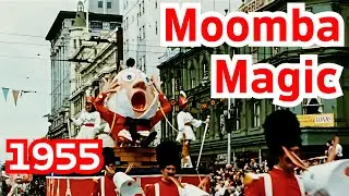Melbourne Moomba [1955] Parade