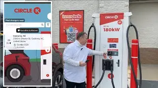 Circle K: EV Charging Gas Station Experience