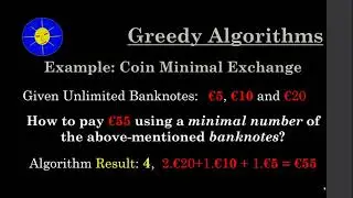 Greedy Algorithm Example: Coin Minimal Exchange, Java Source Codes
