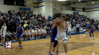 HS Boys Hoops: D2 District Semifinals - LePla brothers help Goodrich take down Kearsley, 61-40