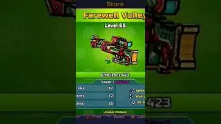 buying farewell volley in pixel gun 3d #pixelgun3d #pg3d #shorts