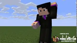 purple guy late for school