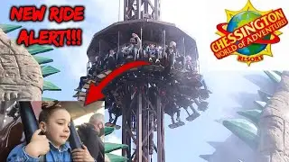 Chessington World of Adventures April 2021 - Reopening & New Croc Drop Ride!!