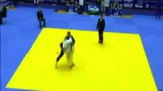 Judo 2008 Zagreb: Verbij (NED) - Cebanu (MDA) [+100kg].