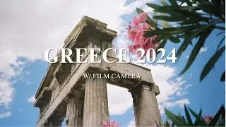 i travelled to greece with my film camera.