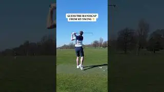 What do you think my golf handicap is from looking at my swing? #golf #golfswing #golfshorts