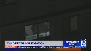Infant death investigation in Santa Monica