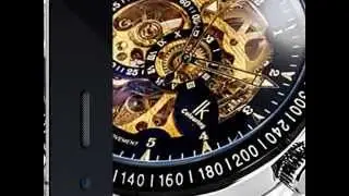 Alienwork IK Automatic Watch Self-winding Skeleton Mechanica