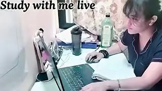 STUDY WITH ME LIVE 1 hr LIVE (JEE/NEET/UPSC/AFCAT/NDA)(90/15)