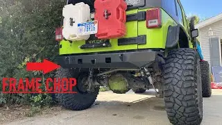JK Weight Loss and Frame chop HUGE GAINS Jeep Wrangler weight loss part1