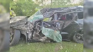 Single vehicle rollover crash sends one to the hospital by Lifeline ambulance