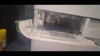 How to Remove and Clean the Waste Toner container on Canon C5550i Printer | Waste Toner Error