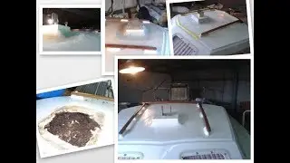 Restoration GFK Boot Jolle Flying Fox Dach - Jouet 17 Foxtrot