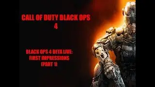 BO4 beta live: first impressions (part 1)