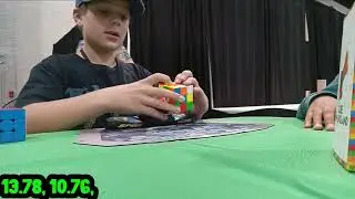 3x3 Round 2 At CubingUSA New England Championship 2023: 11.30 AO5