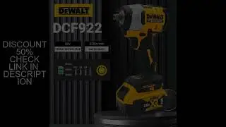 2025 Dewalt DCF922 Brushless Impact Wrench Cordless Driver Large torque Variable Speed Electric Wren
