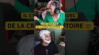 DE LA CR&Egrave;ME &Eacute;PILATOIRE &Agrave; LA PLACE DE LA MOUSSE &Agrave; RASER 😨 #prank #fail