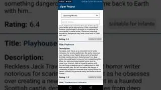 VIPER Design Pattern + Get Movies List from Server + RecyclerView