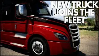 New Truck Joins the Fleet | Freightliner Cascadia | American Truck Simulator | Thrustmaster T248
