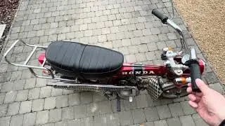 Honda Dax ST50 (50 CC) exhaust sound