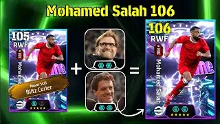 Blitz Curler Mohamed Salah 106 Rated Training efootball 2026✨| How To Train Salah 106 efootball 2026