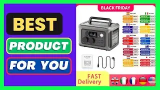 ALLPOWERS Portable Power, Station R600, 299Wh LiFeP04, Battery
