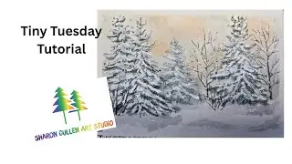 Tiny Tuesday Tutorial A Snowy Day 