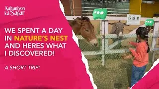 Nature's Nest - The Petting Farm | Aarya&rsquo;s Cutest Day at Gurgaon&rsquo;s Hidden Animal Farm | Jayam Bansal