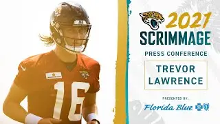 Quarterback Trevor Lawrence | Scrimmage Media Availability