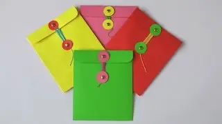 Manualidades para regalar - Sobre para carta o tarjeta - Manualidades para todos