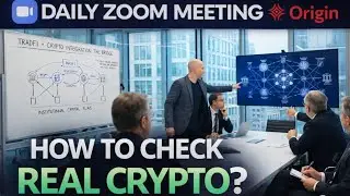 Crypto Portfolio Management with Origin Lgns I Live Zoom Meeting Crypto Education I ORIGIN LGNS