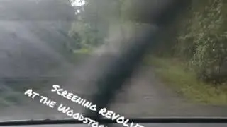 Going off road to screen revolution selfie.