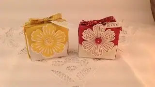 Stampin'Up Mixed Bunch Kisses Treat Box