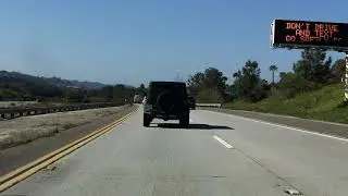 Ted Williams Freeway (CA 56) westbound