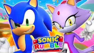 Sonic & Blaze Plays Sonic Rumble! - GET READY TOO RUMBLE!
