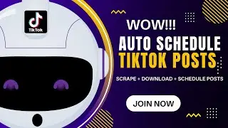 JADWALKAN BANYAK POSTINGAN VIDEO SEKALIGUS|TIKTOK SCHEDULING TOOLS