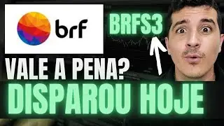 BRFS3 | BRF DISPAROU NA BOLSA HOJE | VALE A PENA INVESTIR?