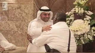 مهنئين من جميع اطياف المجتمع بالغبقة الرمضانية من #ديوان_سعد_التميمي #غبقة_سعد_التميمي