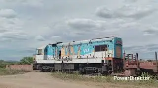 VLI: Locomotiva G12 que liderou uns dos trens de  Soturno no ES,rodando hoje na Bahia com vp.