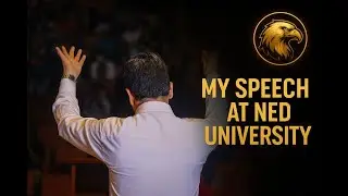 English Speech at  NED University | Main Auditorium #englishspeech #motivationalvideo #bestvideos 
