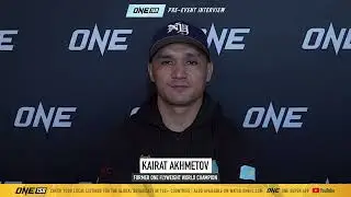 ONE 158 Virtual Media Day: Kairat Akhmetov