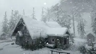 🌨️ Surviving a BRUTAL RUSSIAN WINTER in 2025 &ndash; EXTREME Cold! | ARCTIC NIGHTFALL BLIZZARD AMBIENCE