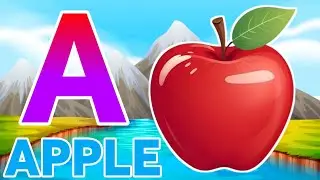 A for Apple to Z for Zebra ABCD Song for Kids| Alphabet Learning for Children