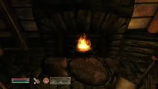 Oblivion: Fireplace with music